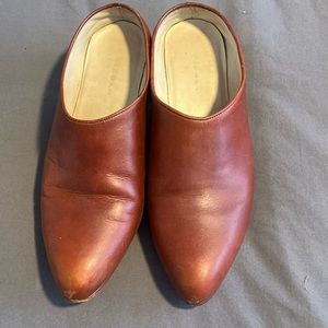 Nisolo Mule. Size 9. Gently used. Brandy